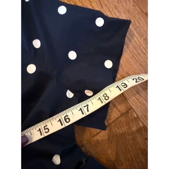 Old Navy polka dot cutout side midi dress size small - Picture 9 of 13